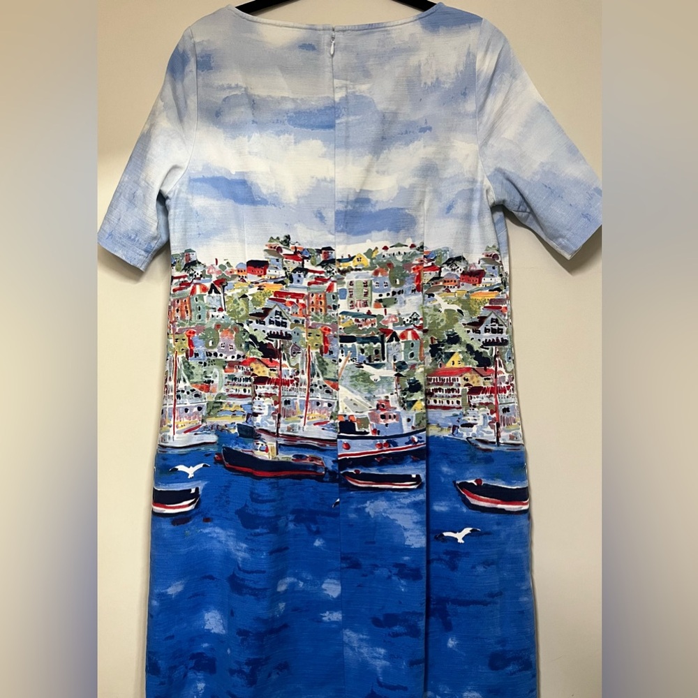 Rafaella Cotton Shift Dress, size 16 - Picture 3 of 5